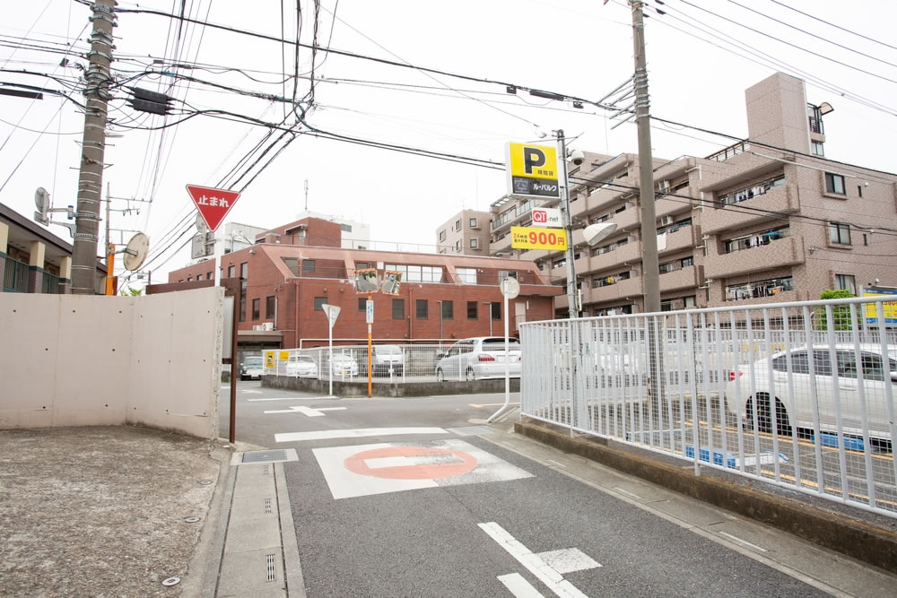 B 一方通行の突き当り部分
